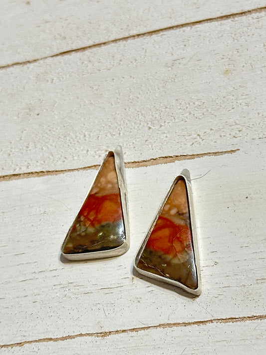 Candy Corn Earrings