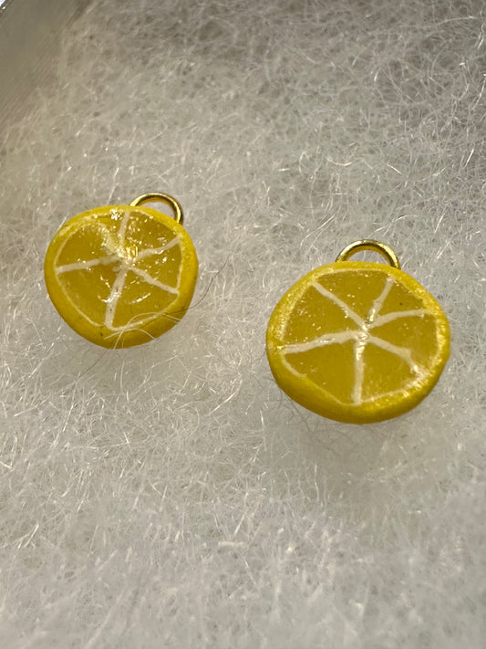 Lemon Slice Earrings
