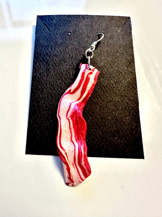 Bacon Earring (Individual Piece)
