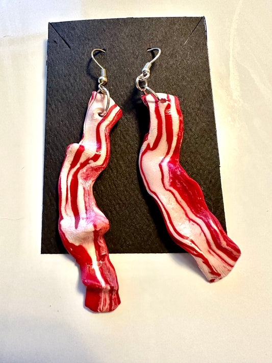 Bacon Earrings
